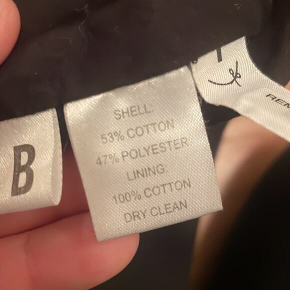 Ann Taylor loft  Black Strapless lined Dress size 0 - Picture 7 of 7